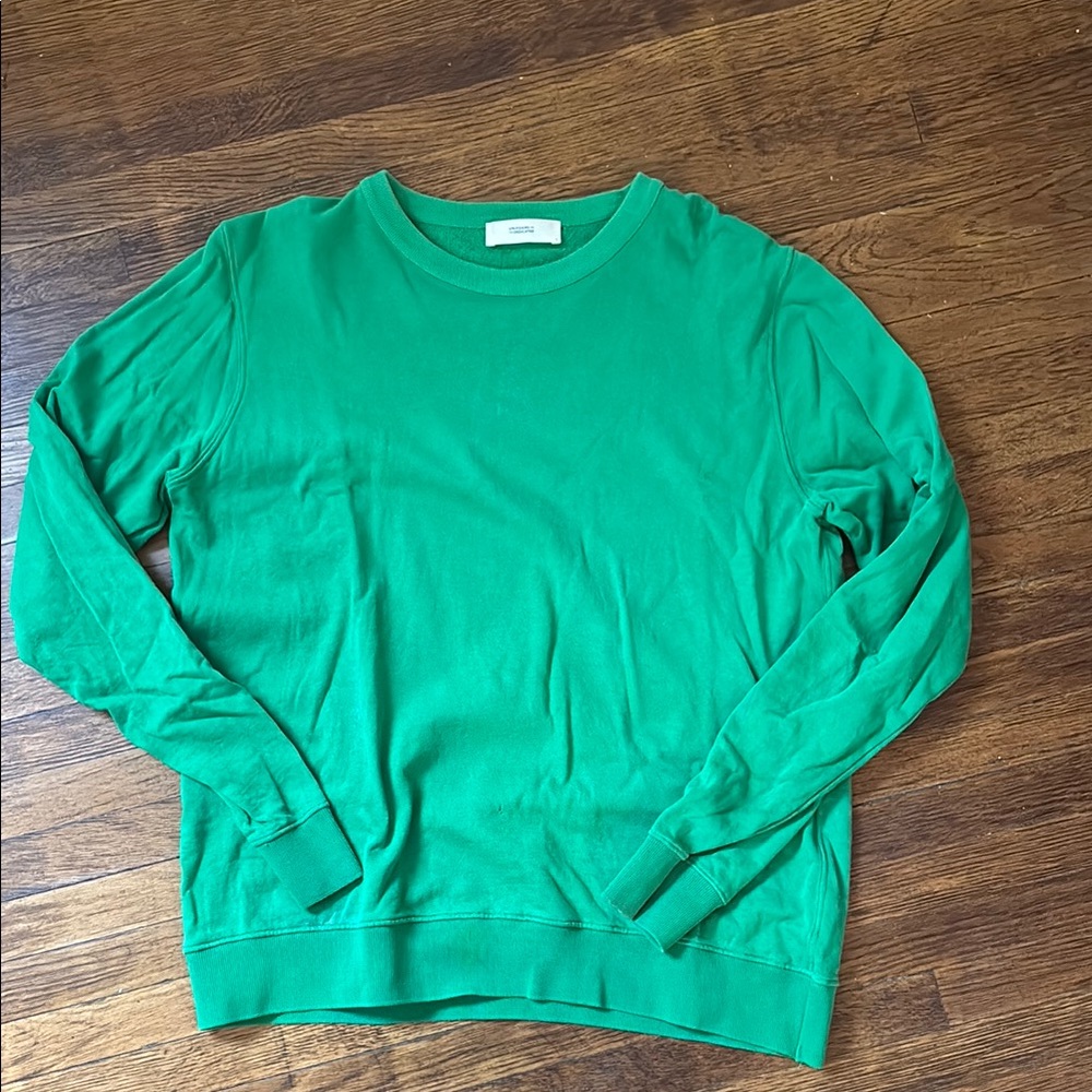 Green Crewneck Sweater
